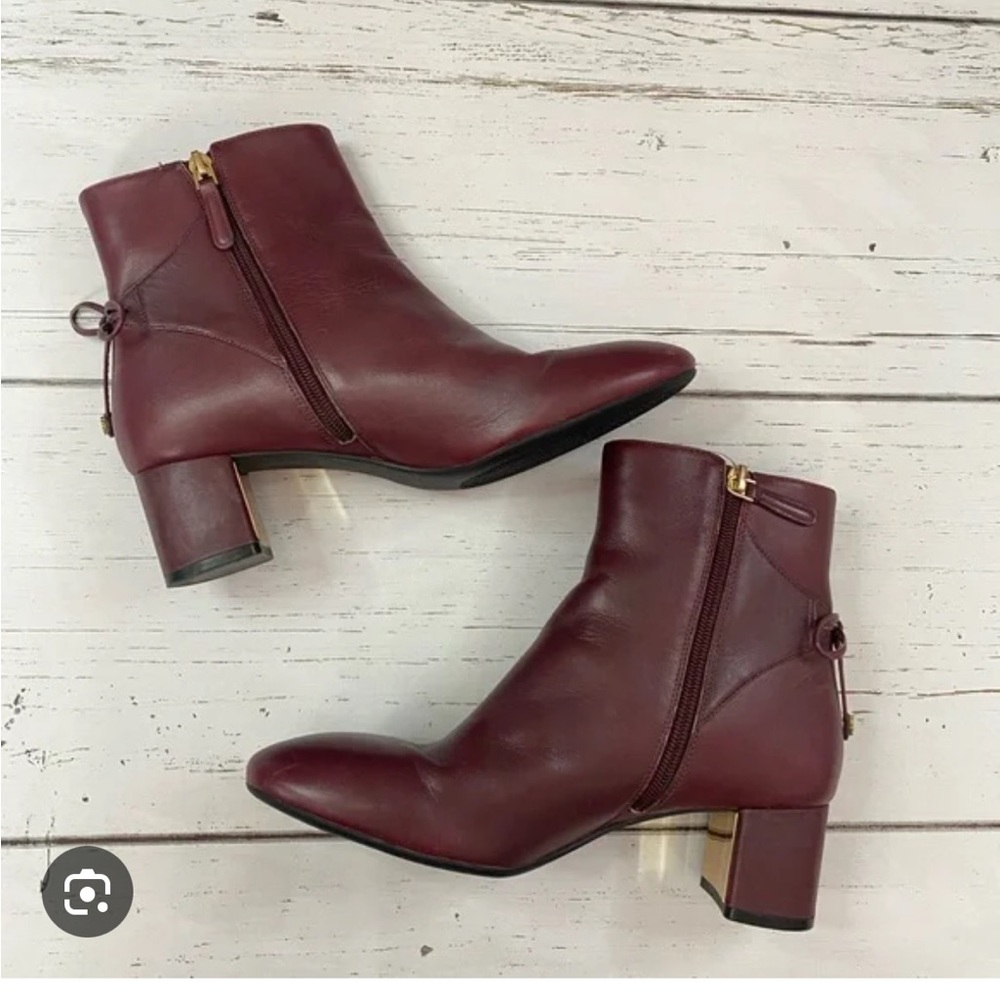 Tory Burch Laila Leather Booties - Picture 4 of 14